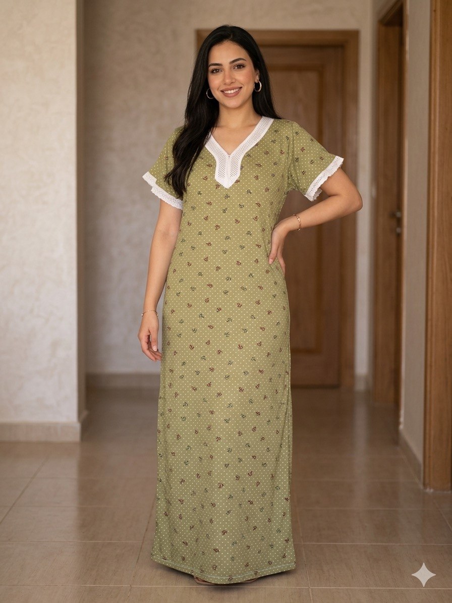 عباية استقبال جوبير فاخرة – لون وردي هادئ ونقشة عصرية وصف المنتج